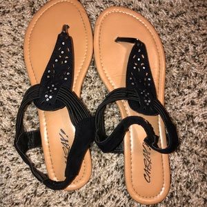 Black Sandals